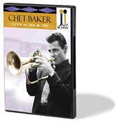 cover CHET BAKER LIVE IN 64 AND 79 DVD